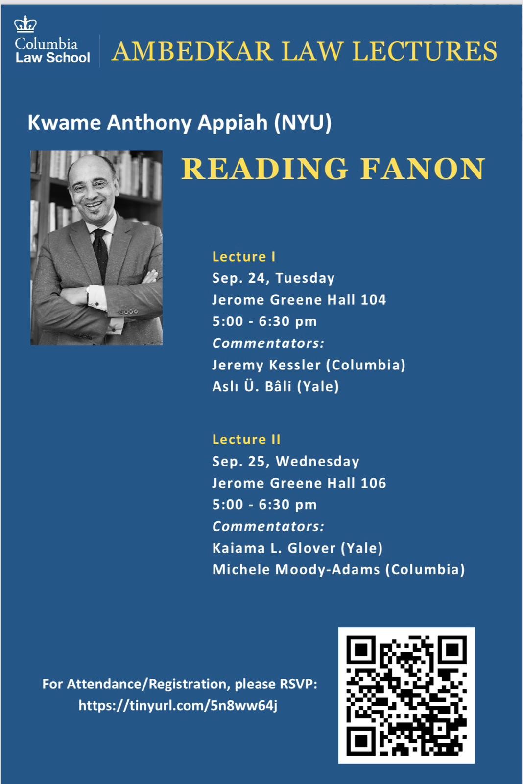 Ambedkar Law Lectures Information Sheet