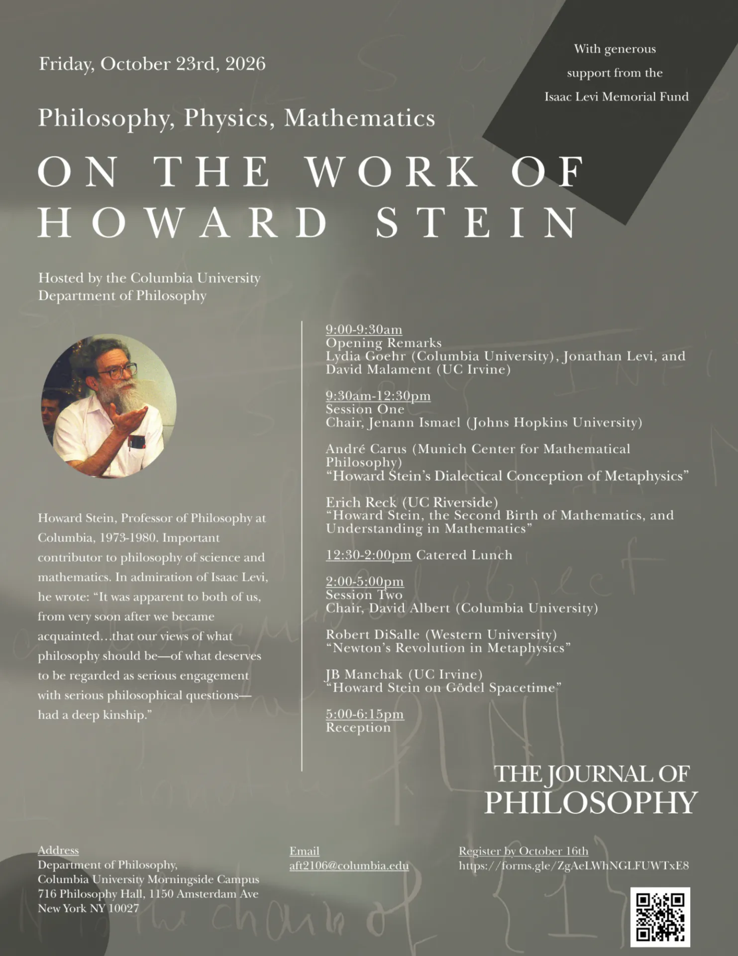 Howard Stein poster
